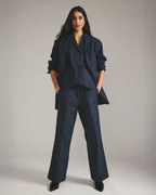 Nova Denim Look Pants - Dark Indigo