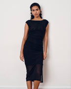 Oasis Mesh Dress - Black