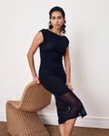 Oasis Mesh Dress - Black