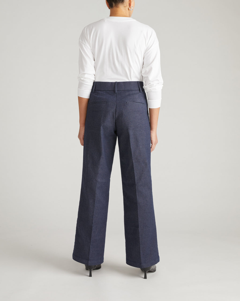 Nova Denim Look Pants - Dark Indigo