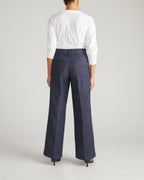 Nova Denim Look Pants - Dark Indigo